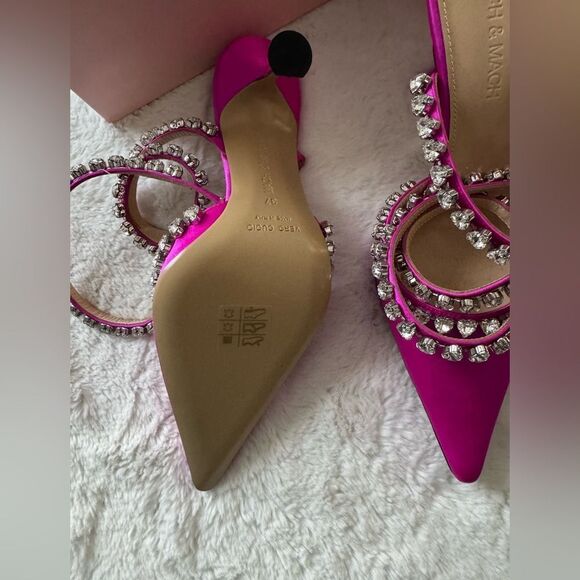 Mach & mach audrey crystal heart - Picture 2 of 4